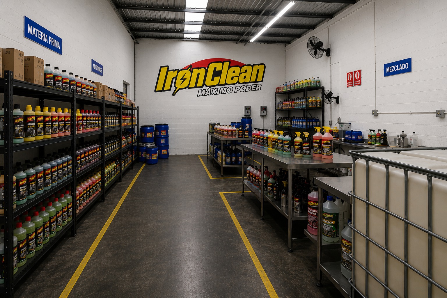 Planta de producción Iron Clean