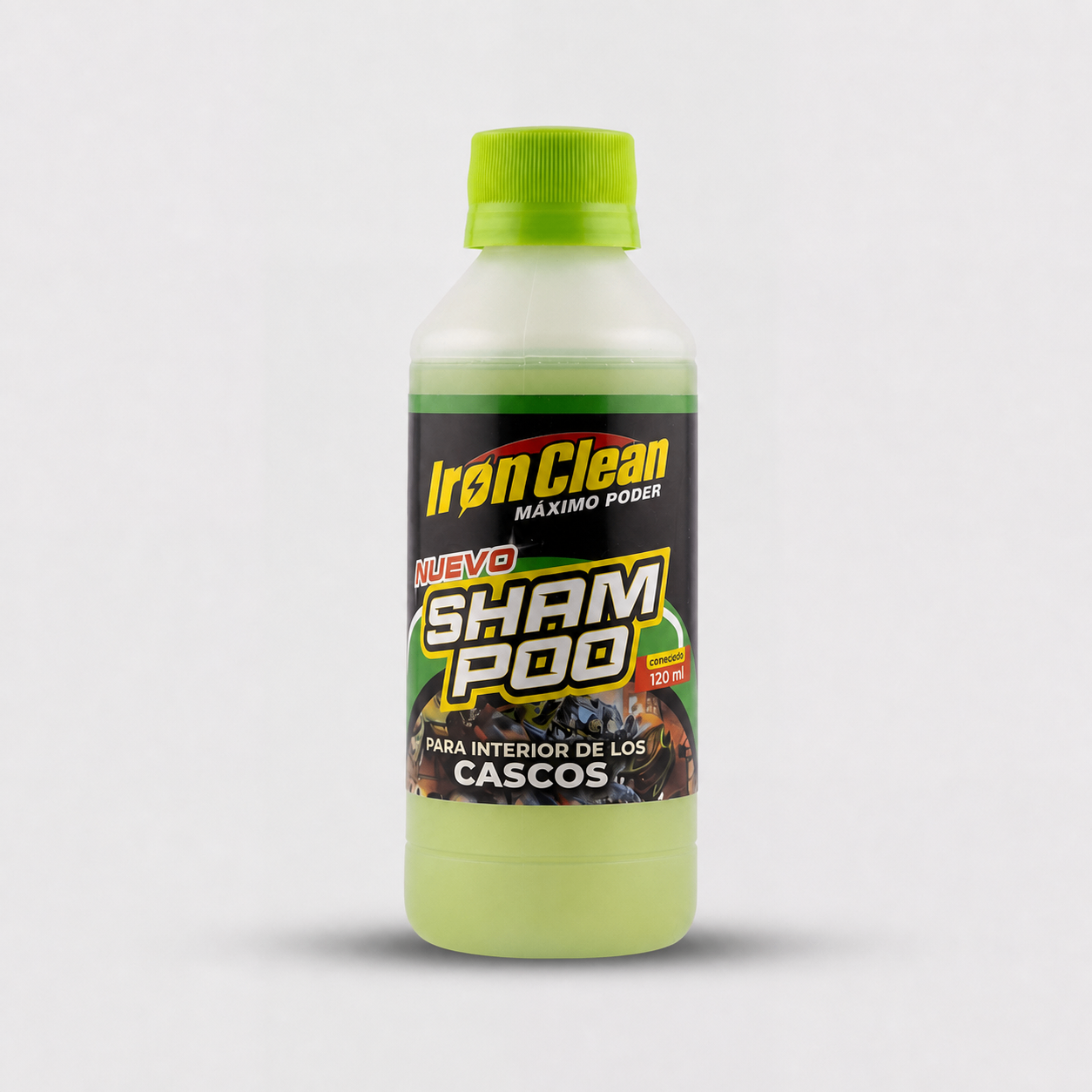 Shampoo para interior de cascos 120 ml
