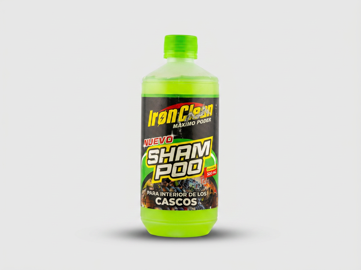 Shampoo para interior de cascos 500 ml